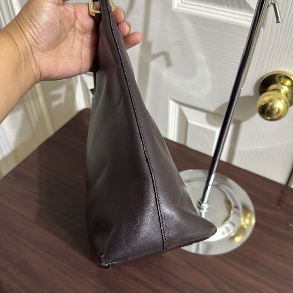 Vintage Gucci Bamboo Shoulder Bag Nylon Interior - Picture 4 of 12